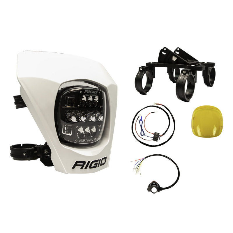 Rigid Industries Adapt XE LED Moto Kit - Black