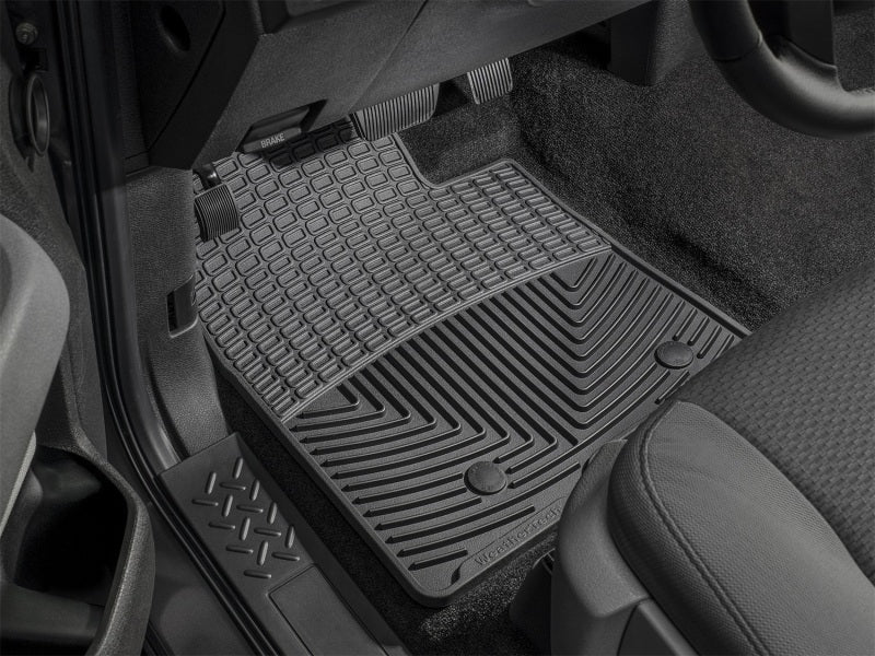 WeatherTech 13+ Toyota 4Runner Front Rubber Mats - Black