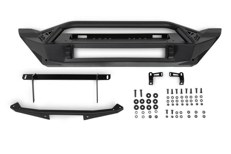 DV8 Offroad 07-23 Jeep Wrangler JK/JL & Gladiator JT FS-1 Series Stubby Front Bumper